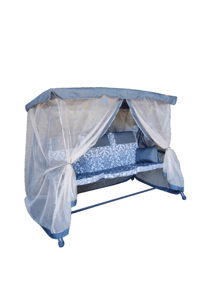 3 ადგილიანი საქანელა ნაცრისფერი ბადით YN8209MG