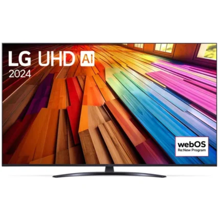 LG 43UT81009LB.ADKG 43" 4K UHD Smart TV HDR10 Pro Wi-Fi Black