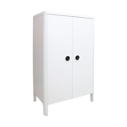 საბავშვო გარდერობი  თეთრი  80*139 BUSUNGE