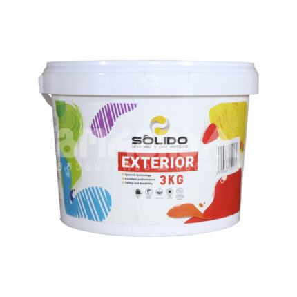 საღებავი ექსტერიერის 1/3კგ  SOLIDO თეთრი