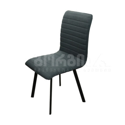 სკამი მისაღების (18A10KD) 510*460*850მმ (G002-35, DARK GRAY)