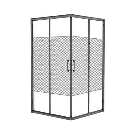 საშხაპე კაბინა VELA BANYO CEYHAN 90*90*180h (5მმ) ოთხკუთხედი