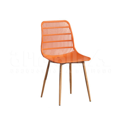 სკამი მისაღების AY-PC06 46*52*82 orange