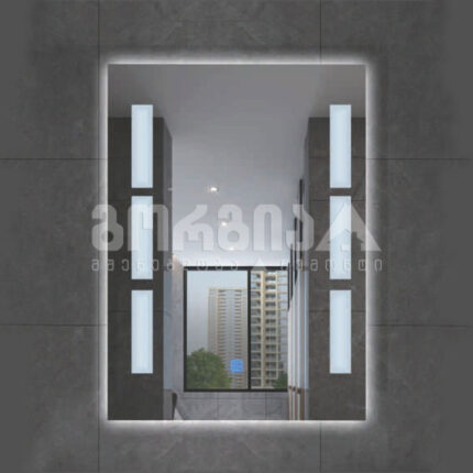 სააბაზანოს სარკე განათებით LED-019 70*50