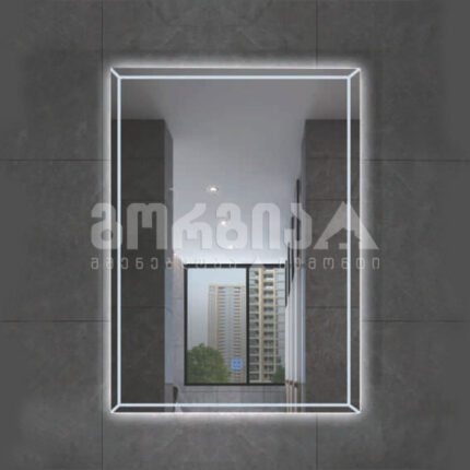 სააბაზანოს სარკე განათებით LED-041 90*70