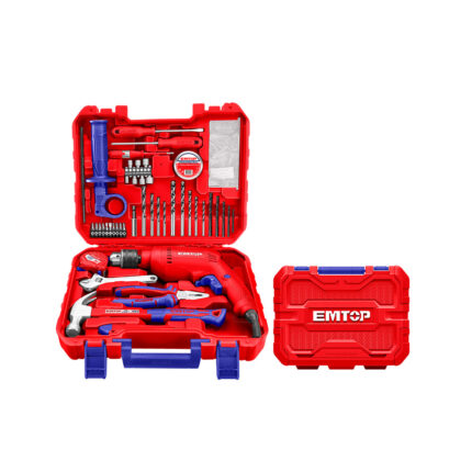 ხრახნდამჭერი და აქსესუარები ნაკრ. 122ც 680ვტ Emtop-EEDK12201