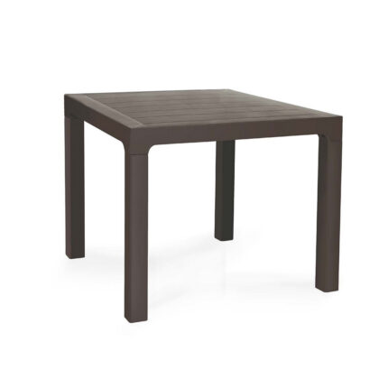 რატანის მაგიდა "ARIZONA" 80*80*76სმ, (Brown)