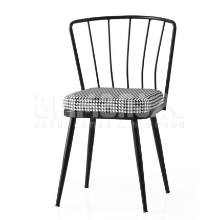 სკამი YILDIZ CHAIR Y-982 (BLACK) შავი