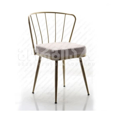 სკამი YILDIZ CHAIR Y-981 (BRONZE) ოქროსფერი