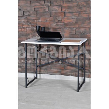 მერხი 90x60 თეთრი