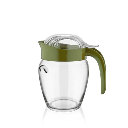 ძმრის და ზეთის ბოთლი მინის 580მლ C-00140 Luxplastic