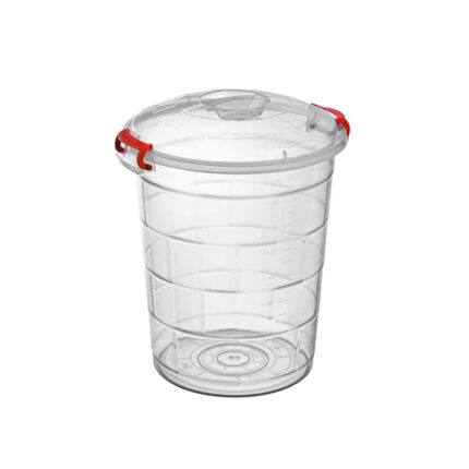 პლასტმასის მრგვალი კონტეინერი 65ლ 1112 92 Bursev