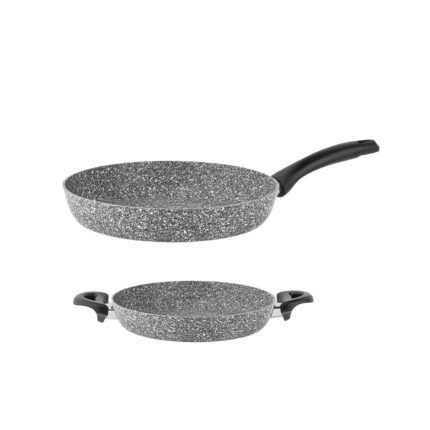 გრანიტის ტაფების ნაკრები 2ცალიანი 26სმ, 20სმ TAC-3539