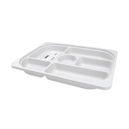 სათავსო ყუთი ნაცრისფერი  დანაყოფებით  42X30X5 TROFAST