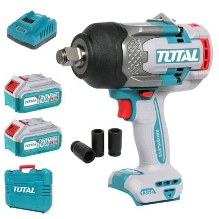 TOTAL TIWLI20135E Li-Ion 20V ქანჩდამჭერი (გაიკავიორტი) 1350 ნიუტონი